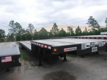 2024-MANAC-53' X 102" X  STEEL DROP DECK EXTENDABLE FLATBED-PT17885