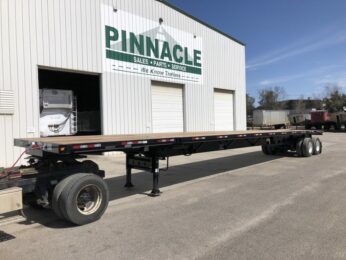 2025-MANAC-53' X 102" X  STEEL EXTENDABLE 53'-90" FLATBED-PT21188